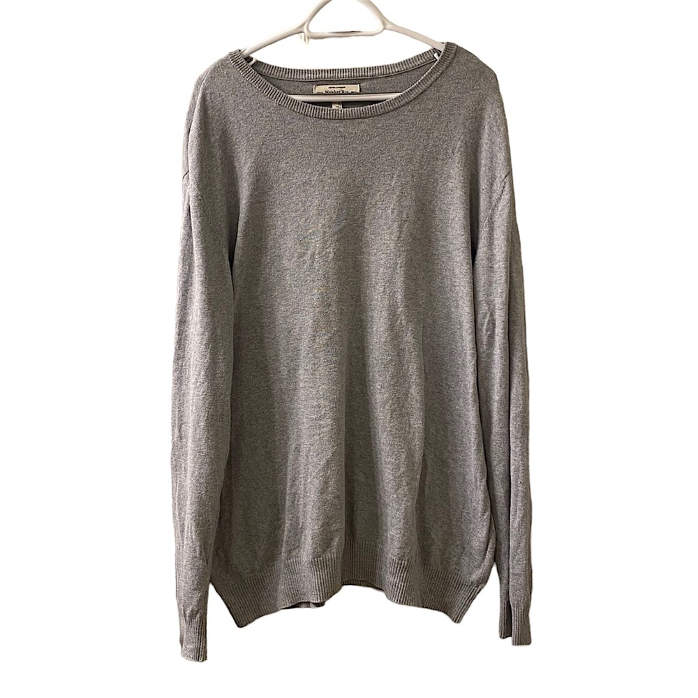 Hawker Rye Cotton Cashmere Gray Pullover Men’s XL Sweater